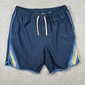 Fair Harbor Shorts Mens 2XL Blue Swim Trunks‎ Boxer Lined